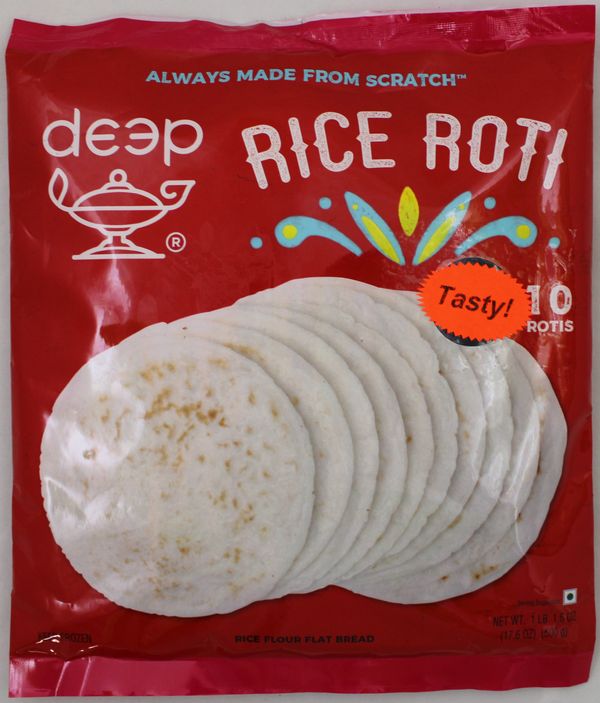 Wholesale Deep Rice Roti 10 pcs 17.6 Oz- Bulk