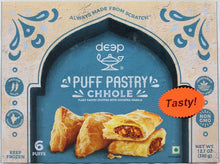 Wholesale Deep Chhole Puff (6 pcs) 12.7 oz- Bulk