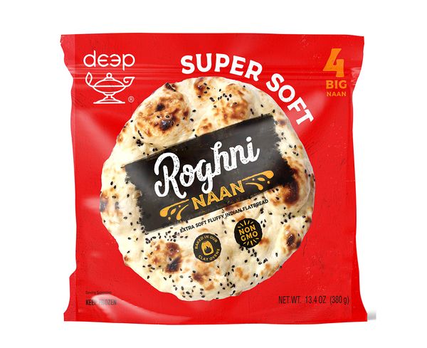 Wholesale Deep Roghni Naan 4 PCS 13.4 Oz- Bulk