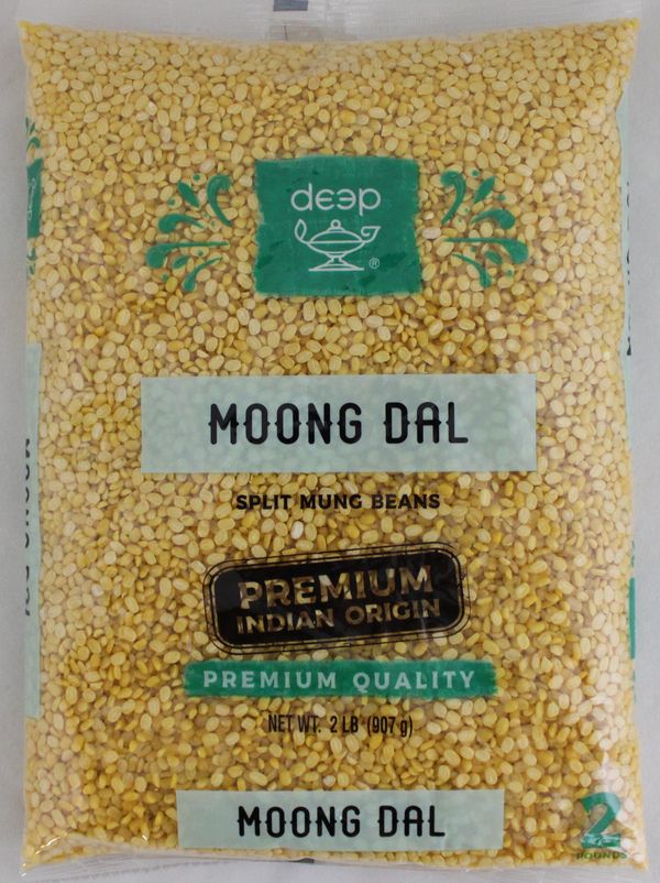 Wholesale Deep Moong Dal Premium Indian Origin 2 lb- Bulk