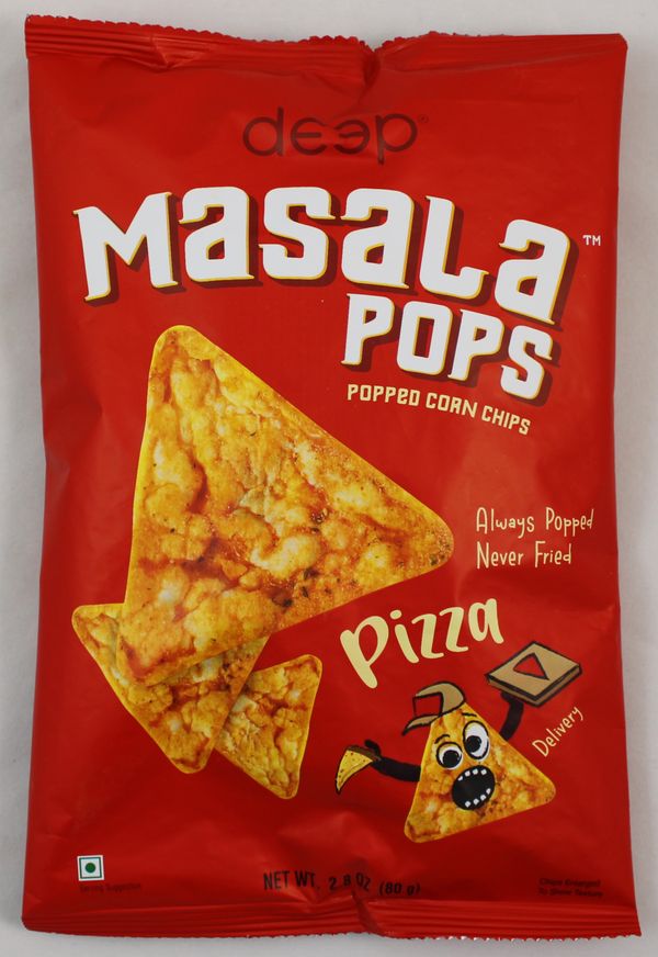 Wholesale Deep Masala Pops-Pizza 2.8 Oz- Bulk