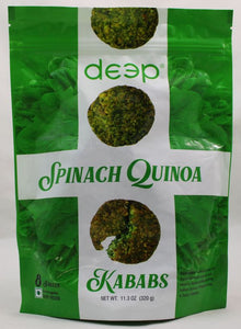 Wholesale Deep Spinach Quinoa Kababs (8P) 11.3 Oz- Bulk
