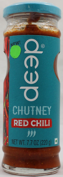 Wholesale Deep Red Chili Chutney 7.7 Oz- Bulk