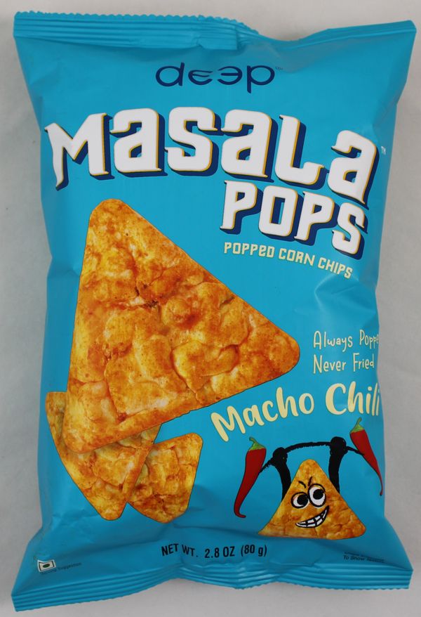 Wholesale Deep Masala Pops-Macho Chili 2.8 Oz- Bulk