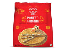 Wholesale Deep FP Paneer Paratha 51.9 Oz (16 PCS)- Bulk
