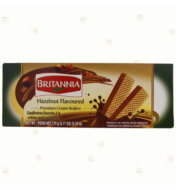 Wholesale Britanni Wafer Hazelnut 6.2 Oz- Bulk