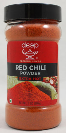 Wholesale Deep Red Chili Powder X-Hot (Bottle) 7 oz- Bulk
