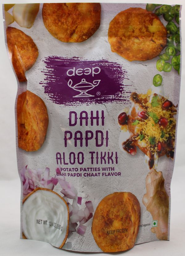 Wholesale Deep Dahi Papdi Aloo Tikki 13.4 Oz- Bulk