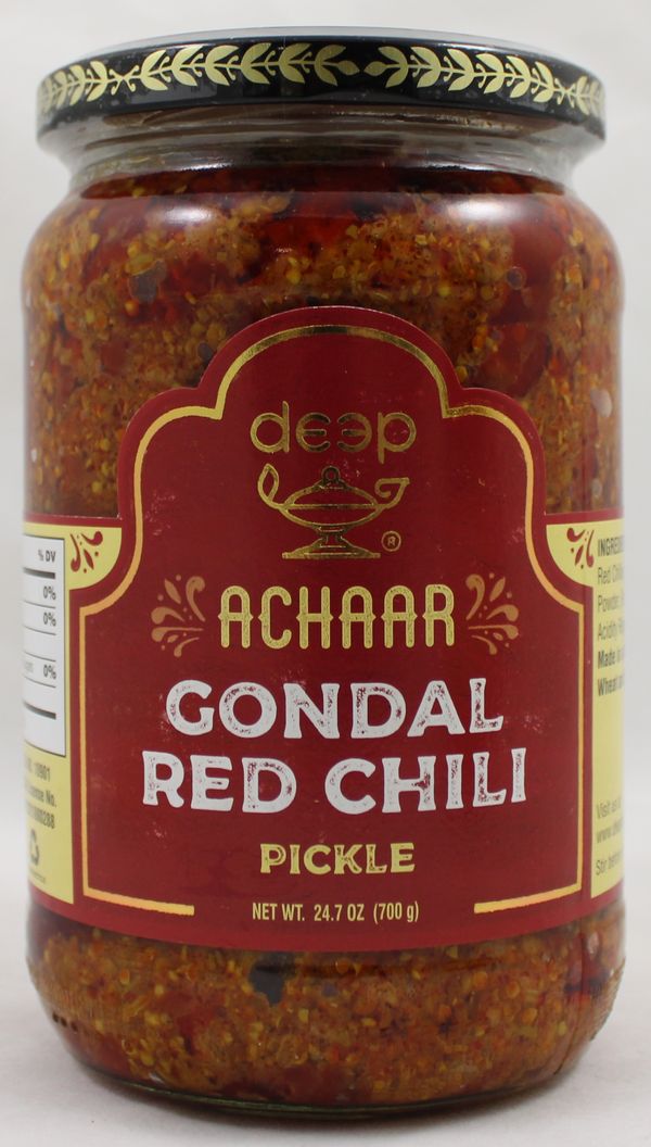 Wholesale Deep Gondal Red Chilli Pickle 24.7 oz- Bulk