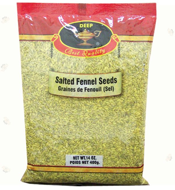 Wholesale Deep Fennel Seeds Salted 14 oz- Bulk