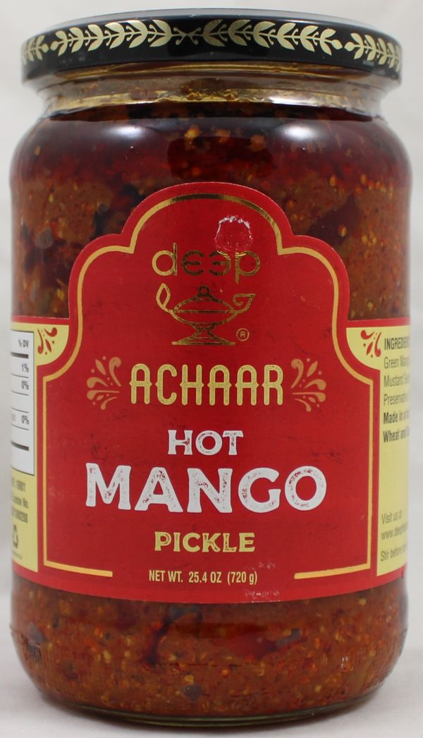 Wholesale Deep Hot Mango Pickle 25.4 oz- Bulk