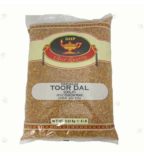Wholesale Deep Toor dal oily 8 lb- Bulk