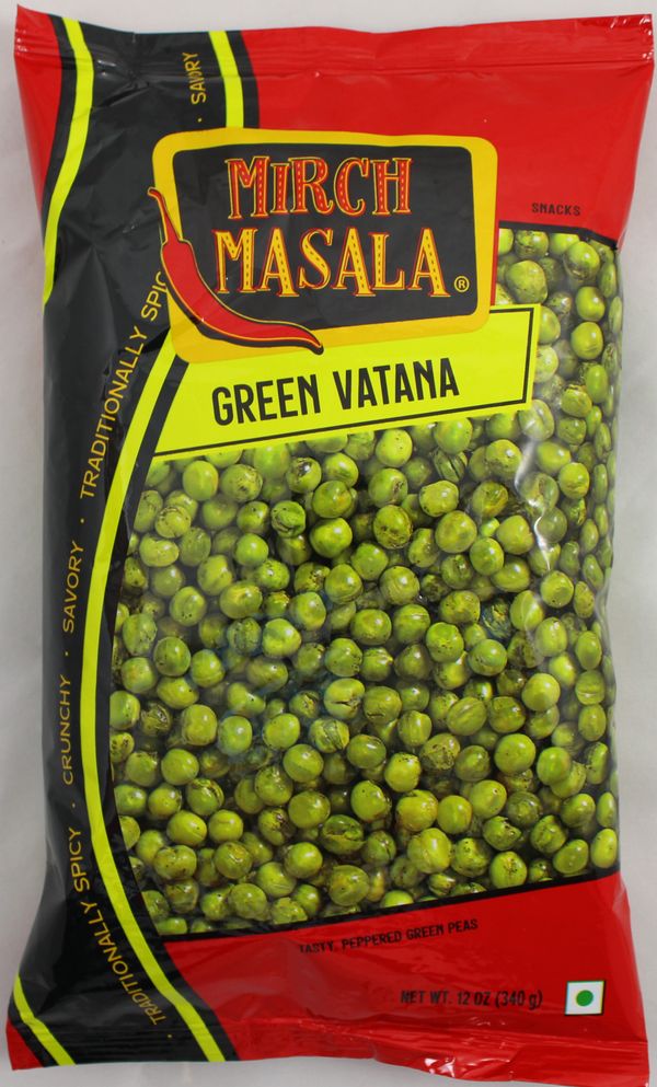 Wholesale Mirch Masala Green Vatana 12 oz- Bulk