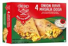 Wholesale Deep Onion Rava Masala Dosa 4pc 14 oz- Bulk