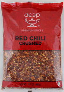 Wholesale Deep Red Chilli Crushed 14 oz- Bulk