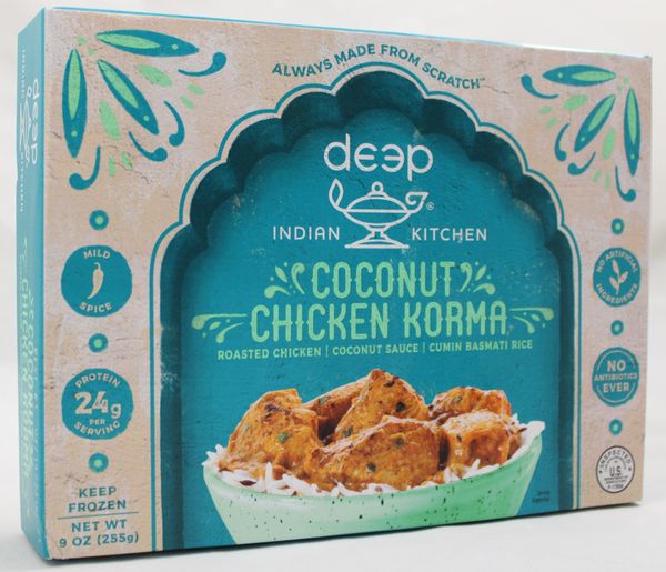 Wholesale Deep Coconut Chicken Curry W/ Cumin Rice 9 oz- Bulk