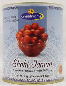 Wholesale Ghasitaram Shahi Jamun 2.2 lb- Bulk