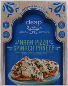 Wholesale Deep Spniach & Paneer Cheese Pizza 8.5 oz- Bulk