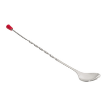 Wholesale Winco Case 11In Stainless Steel Bar Spoon With Red Tip- Bulk