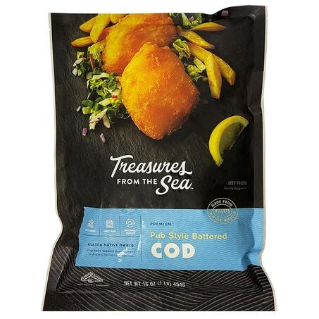 Wholesale Orca Bay Case Pub Style Battered Cod- Bulk