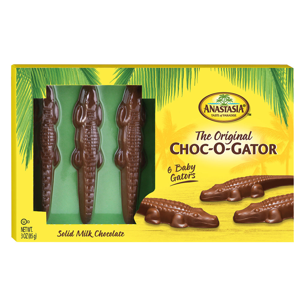 Wholesale Anastasia Baby Choc O Gator 6 Ct 3 Oz Box *Fl Dc Only*- Bulk