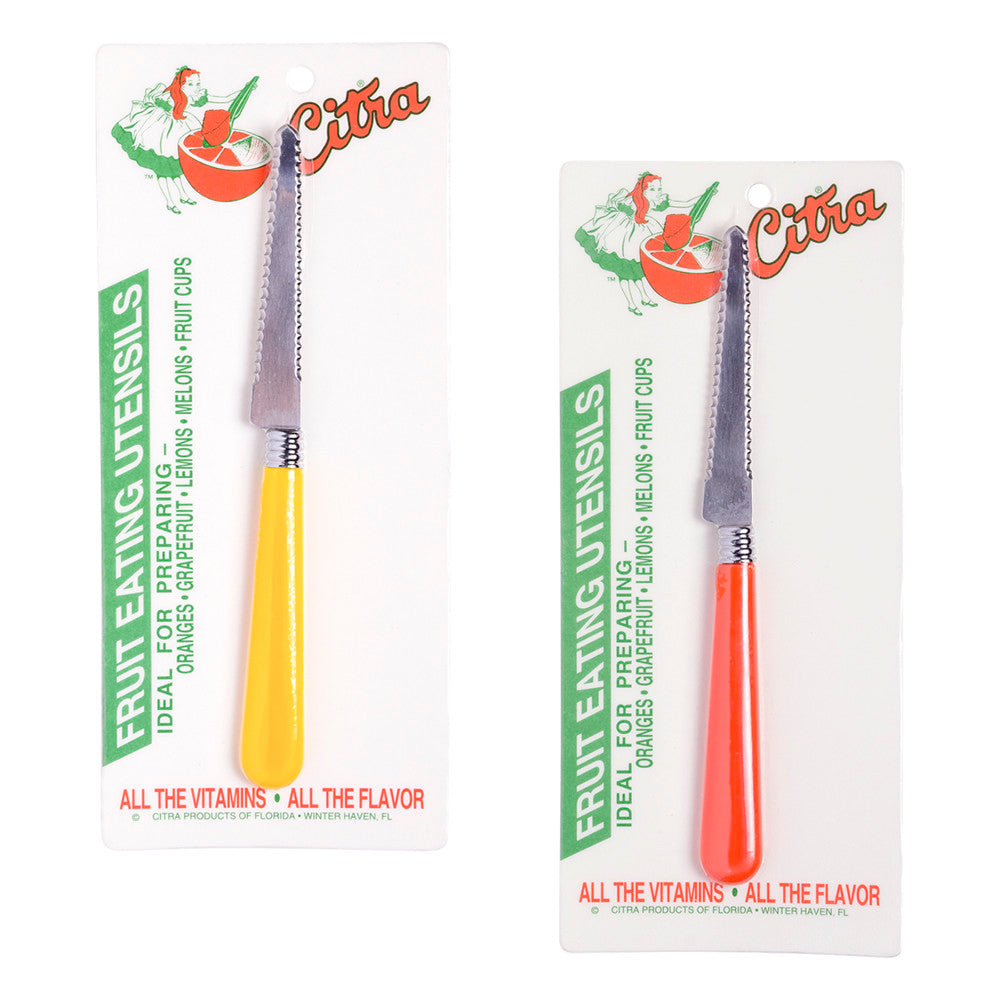 Wholesale Citra Plastic Handle Fruit Knife #330 *Fl Dc Only*- Bulk