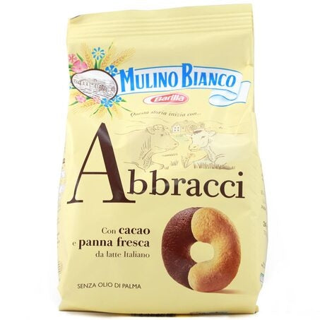 Wholesale Mulino Bianco Case Abbracci Italian Cookie- Bulk