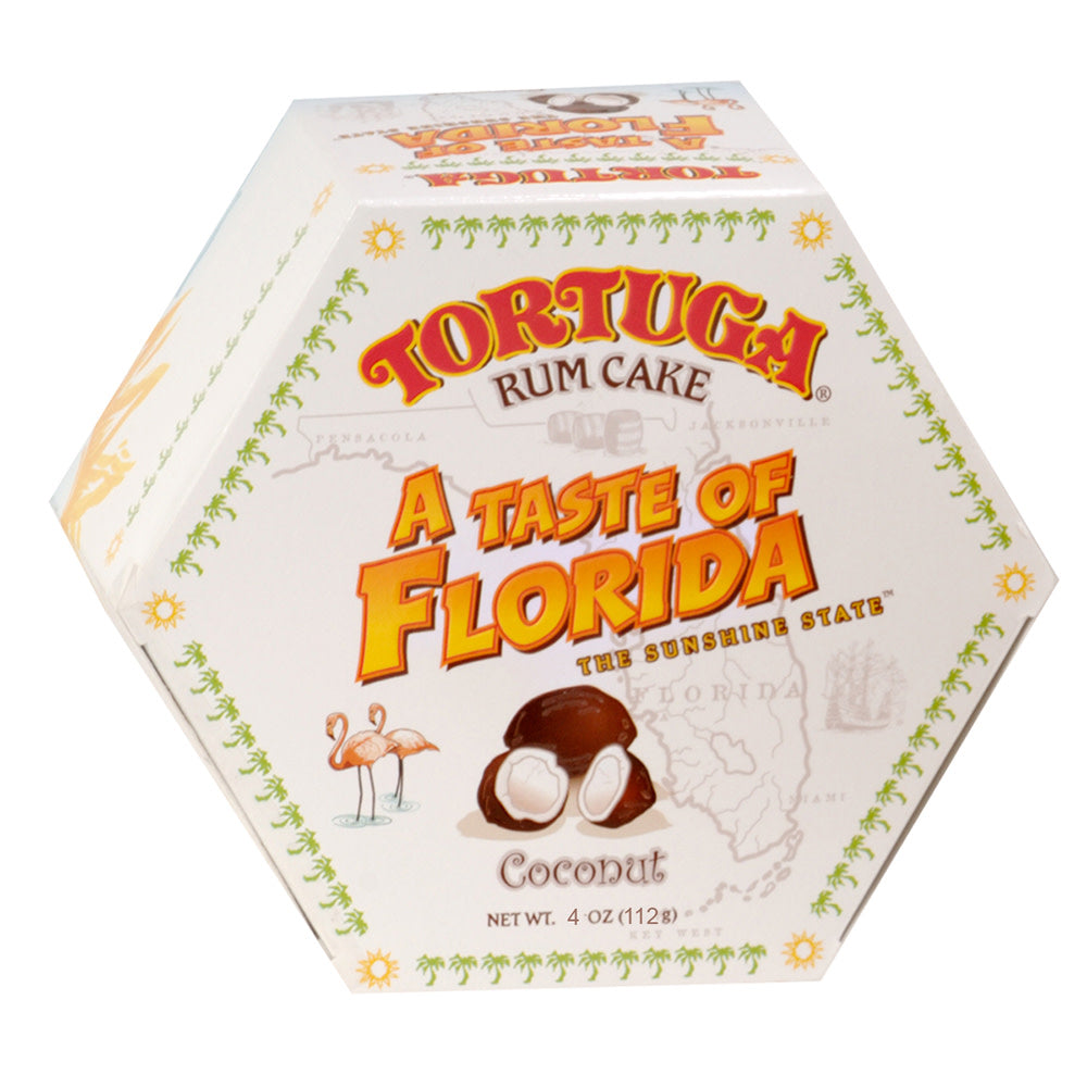 Wholesale Tortuga A Taste Of Florida Coconut Rum Cake 4 Oz *Fl Dc Only*- Bulk