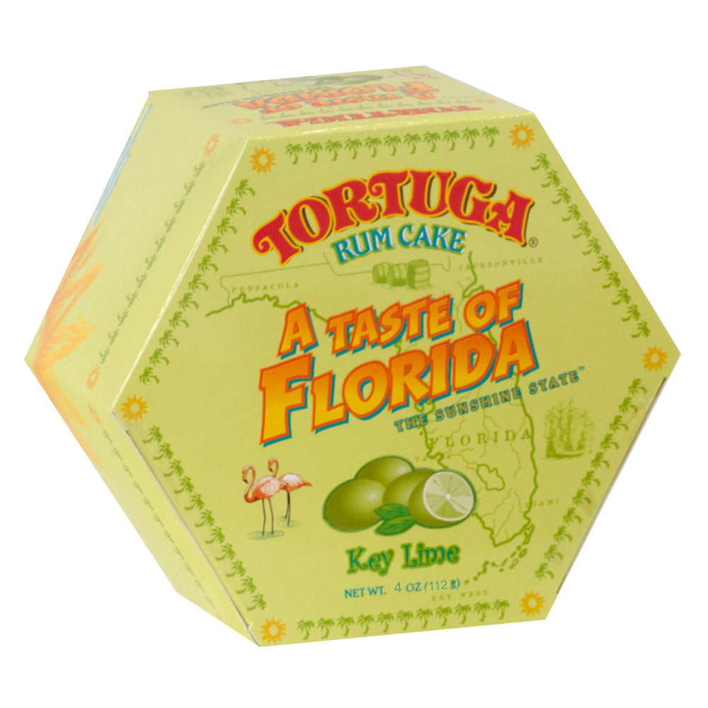 Wholesale Tortuga A Taste Of Florida Key Lime Rum Cake 4 Oz *Fl Dc Only*- Bulk