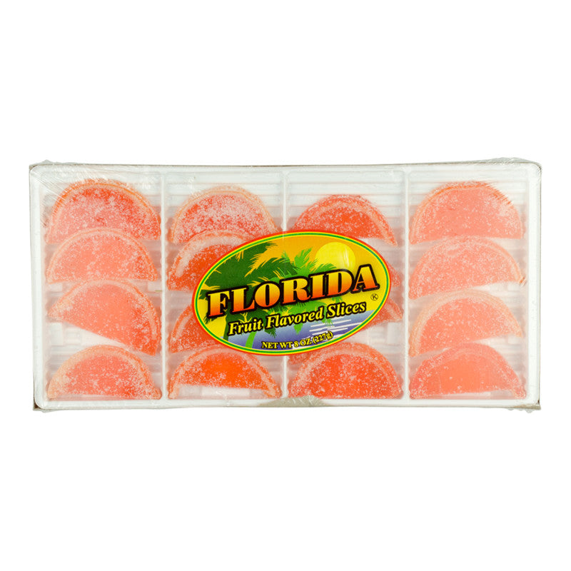 Wholesale Florida Orange Fruit Slices 8 Oz Box *Fl Dc Only*- Bulk