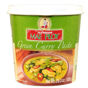 Wholesale Mae Ploy Green Curry Paste 35oz- Bulk