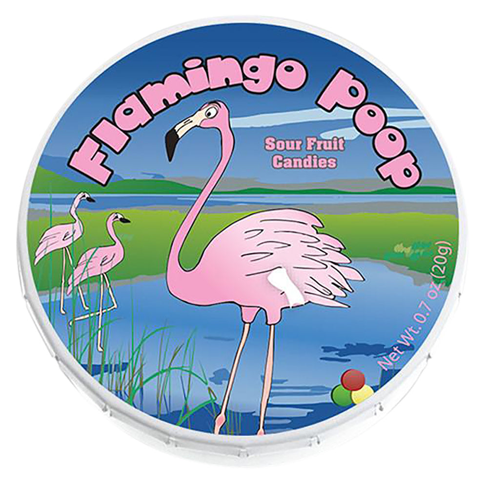 Wholesale MoMints Flamingo Poop Sour Fruit Candy *Fl Dc Only*- Bulk