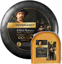 Wholesale Dutch Masterpc Rembrandt Gouda Exact Weight Cheese Wedges 6.35 OZ- Bulk
