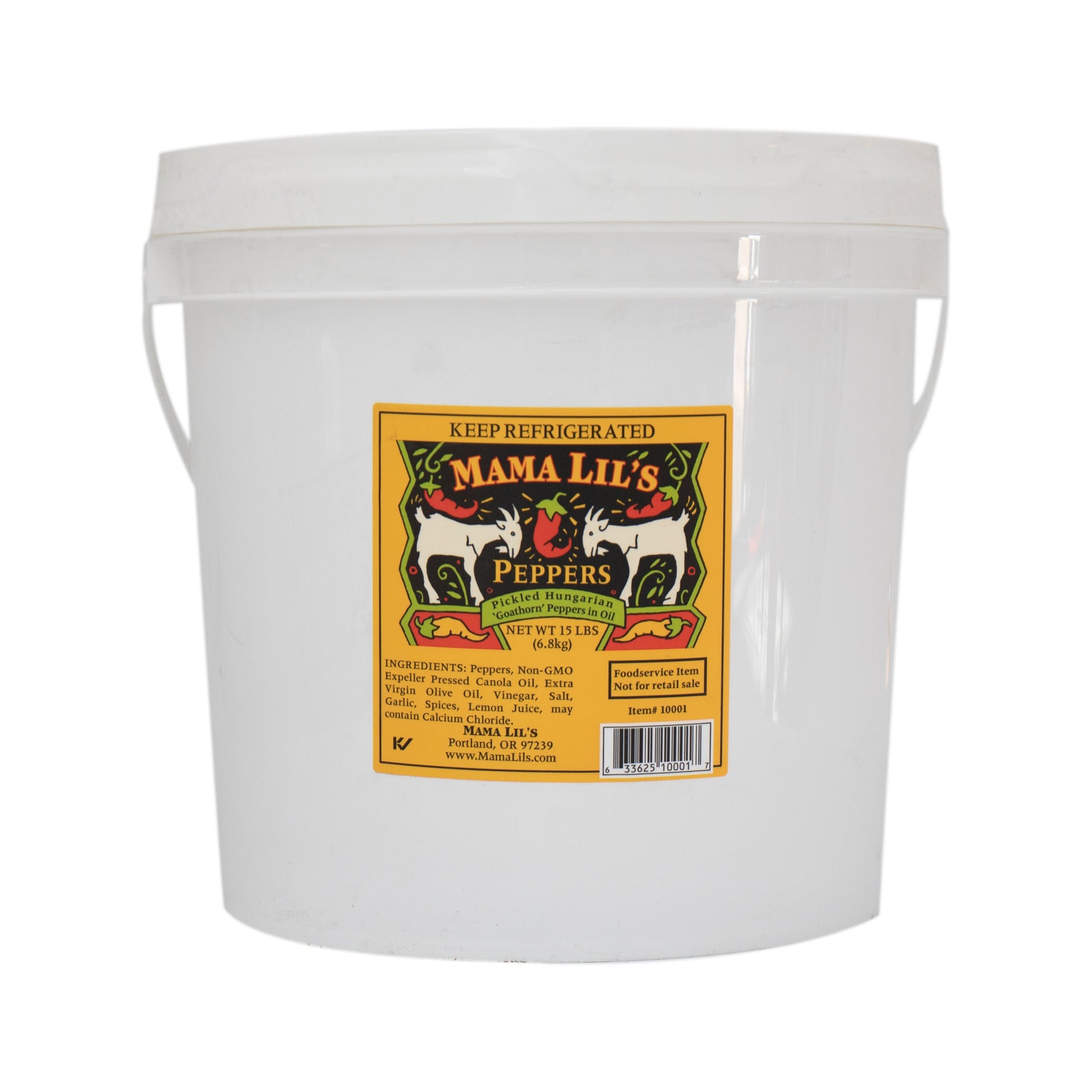 Wholesale Mama Lil's Mild Peppers 15lb- Bulk