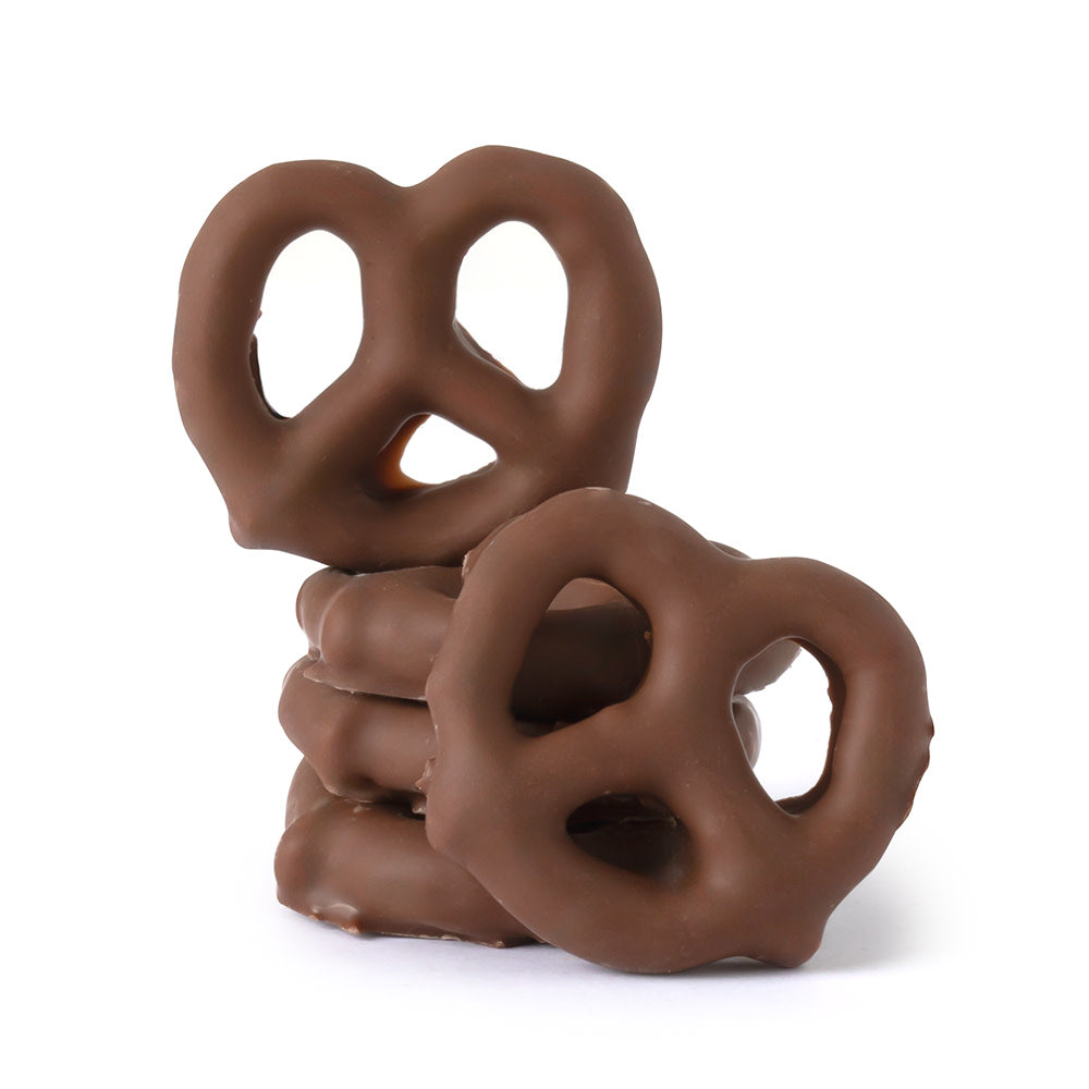 Wholesale BoxNCase Mini Milk Chocolate Select Pretzels- Bulk