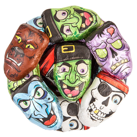 Wholesale Foiled Chocolatey Flavored Monsters- Bulk