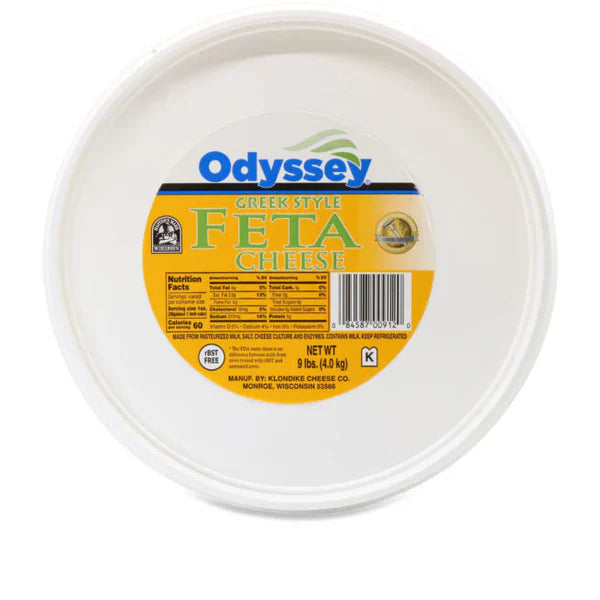 Wholesale Odyssey Case Feta Cheese- Bulk