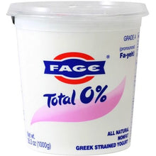 Wholesale Fage Case Fat Free Plain Greek Yogurt- Bulk