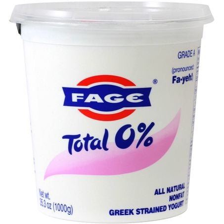 Wholesale Fage Case Fat Free Plain Greek Yogurt- Bulk