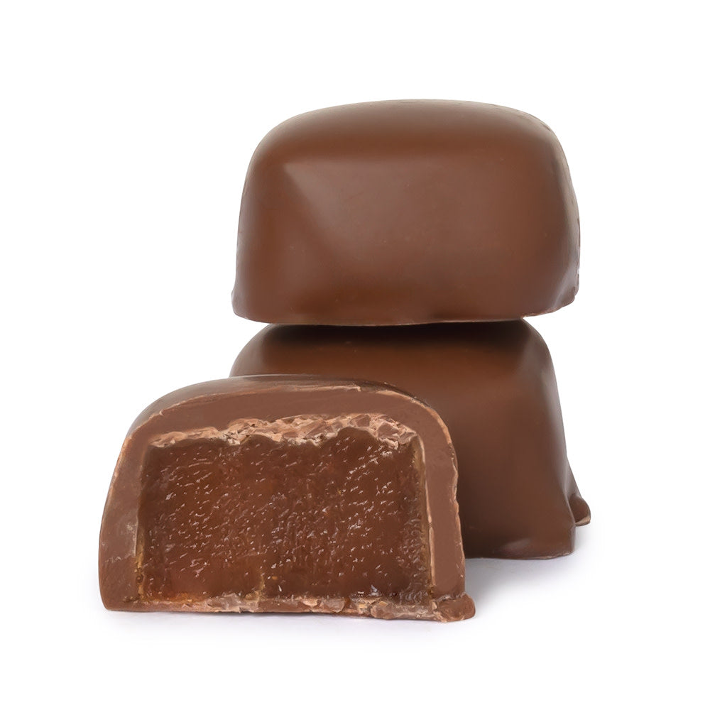 Wholesale BoxNCase Milk Chocolate Binable Caramels- Bulk