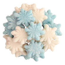 Wholesale Vidal Gummy Glitter Snowflakes- Bulk