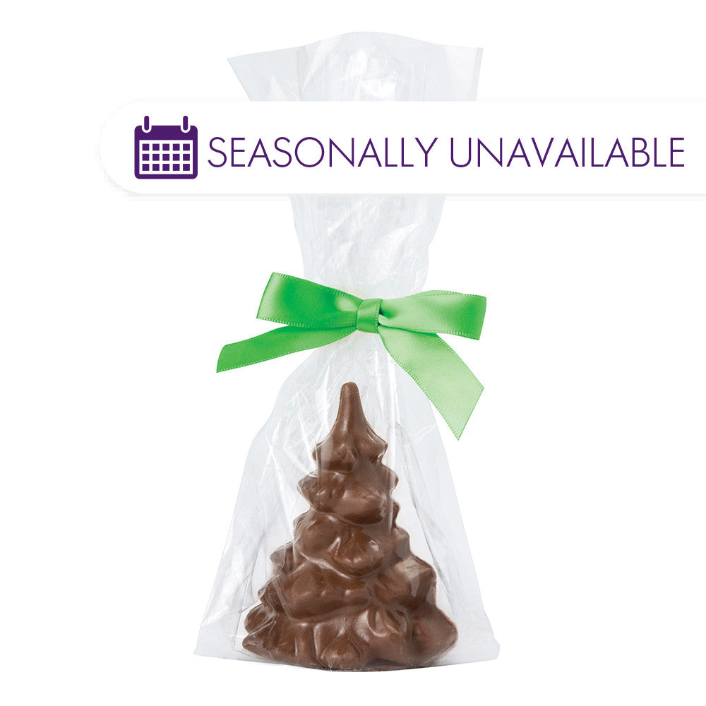 Wholesale Nancy Adams Solid Milk Chocolate Tree 5 Oz- Bulk