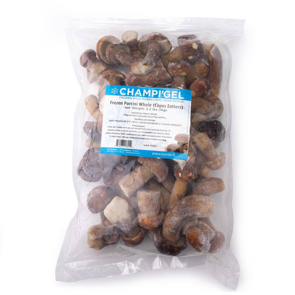 Wholesale BoxNCase Whole Porcini Mushrooms 1kg- Bulk