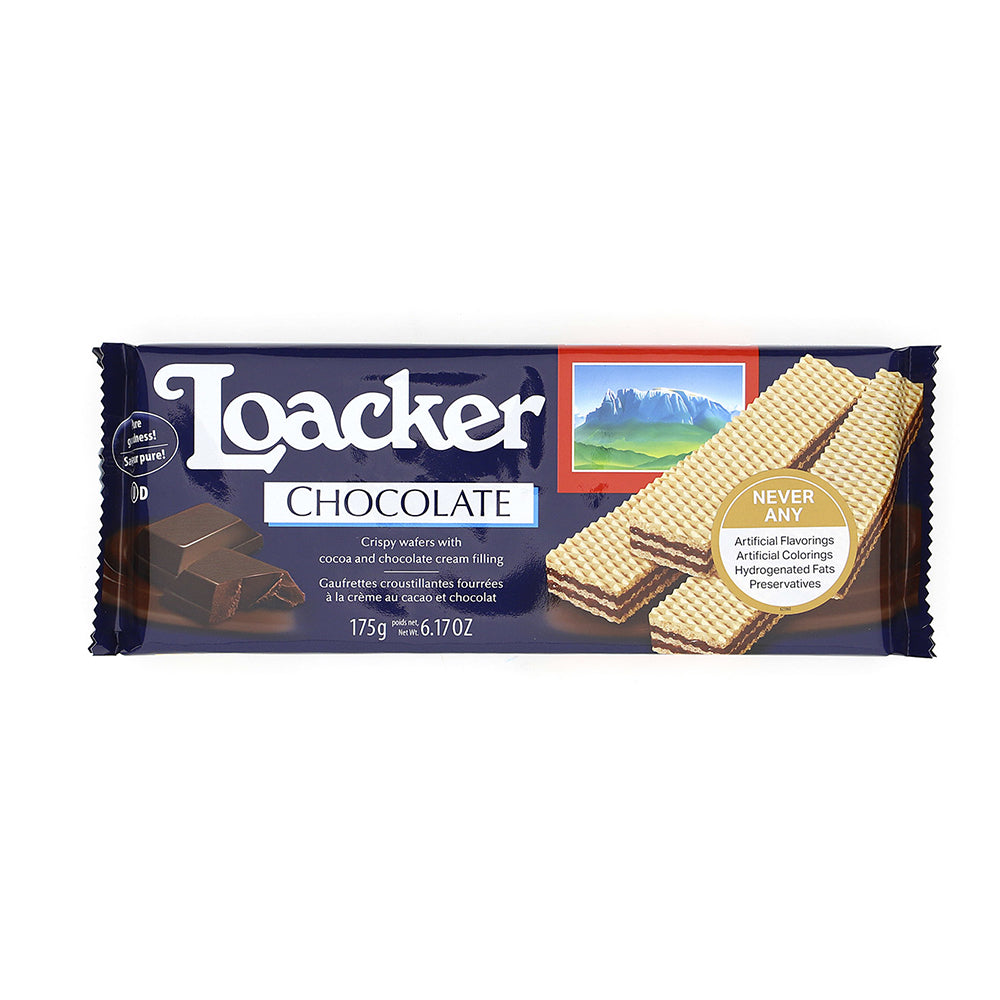 Wholesale Loacker Case Classic Milk Chocolate Filled Wafer- Bulk
