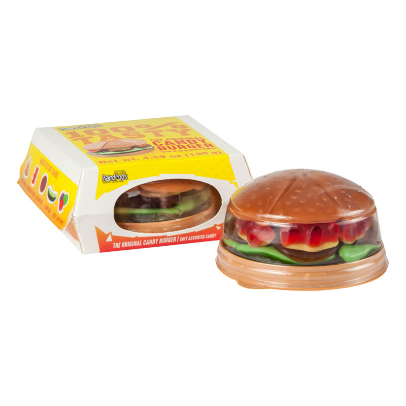 Wholesale Raindrops Gummy Hamburger 4.59 Oz- Bulk