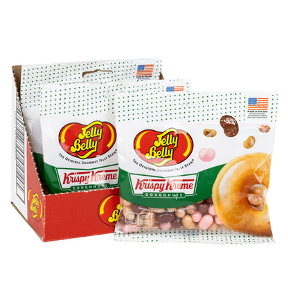 Wholesale Jelly Belly Krispy Kreme Assorted 2.8 Oz Peg Bag- Bulk