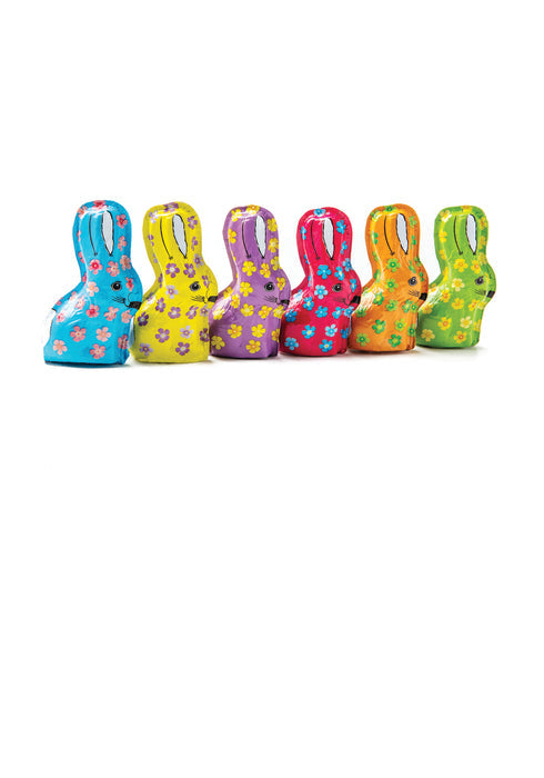 Wholesale Madelaine Chocolate ¾ Oz. Foiled Rabbit- Bulk