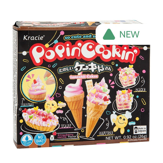 Wholesale Popin' Cookin' Japanese Tanoshii Cakes Kit 0.09 Oz Box- Bulk