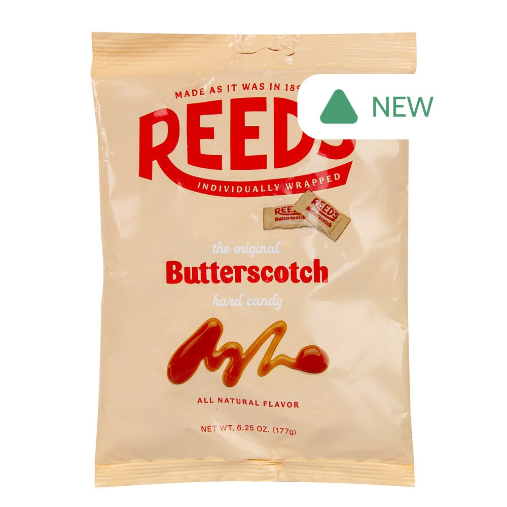 Wholesale Reed'S Butterscotch 6.25 Oz Peg Bag- Bulk