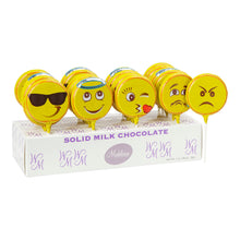 Wholesale Emoticon Milk Chocolate 1 Oz Lollipop- Bulk
